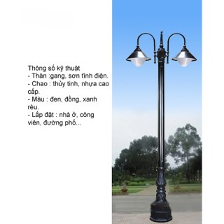 Trụ đèn HD 2.011 Trụ đèn HD 2.011