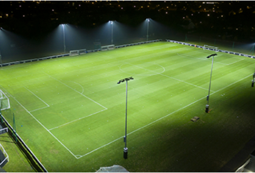 Tiêu chuẩn ánh sáng cho sân bóng đá mini sân cỏ nhân tạo