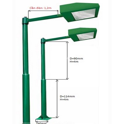 TRỤ ĐÈN SÂN TENNIS , SÂN BÓNG MINI